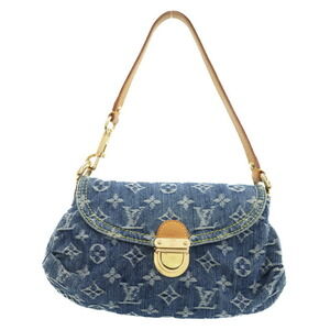 Louis Vuitton Monogram Denim Pleaty Semi Shoulder Bag